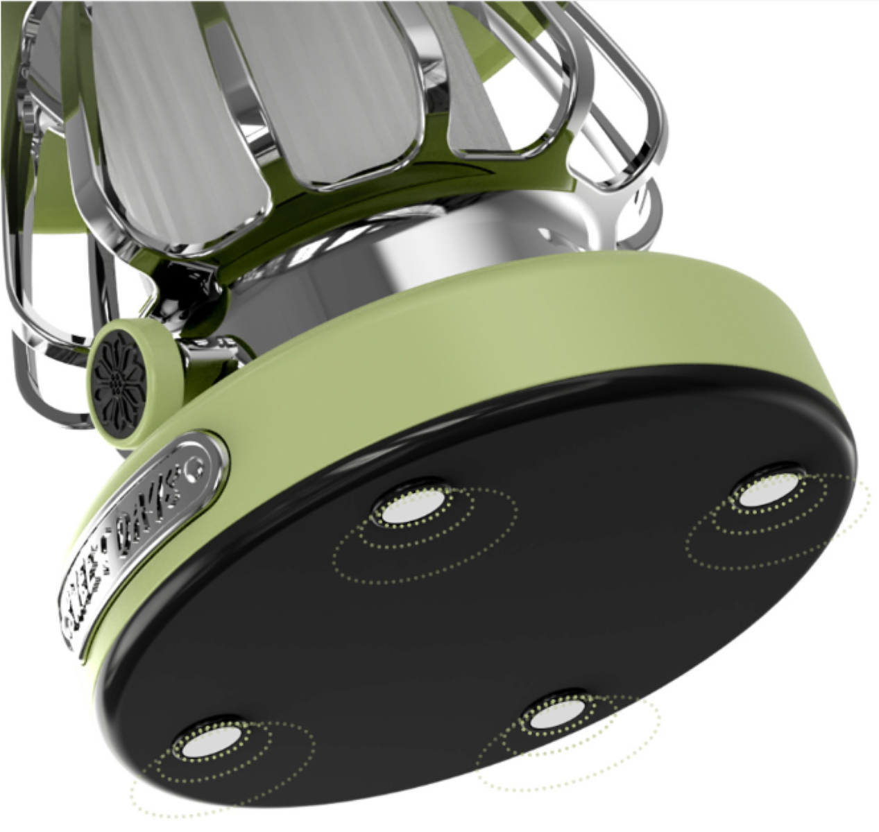 Retroform, LACAMAX - 3 LED-Lampe Farbtemperaturen, Weiß Rosa dimmbar Outdoor-Campingleuchte stufenlos