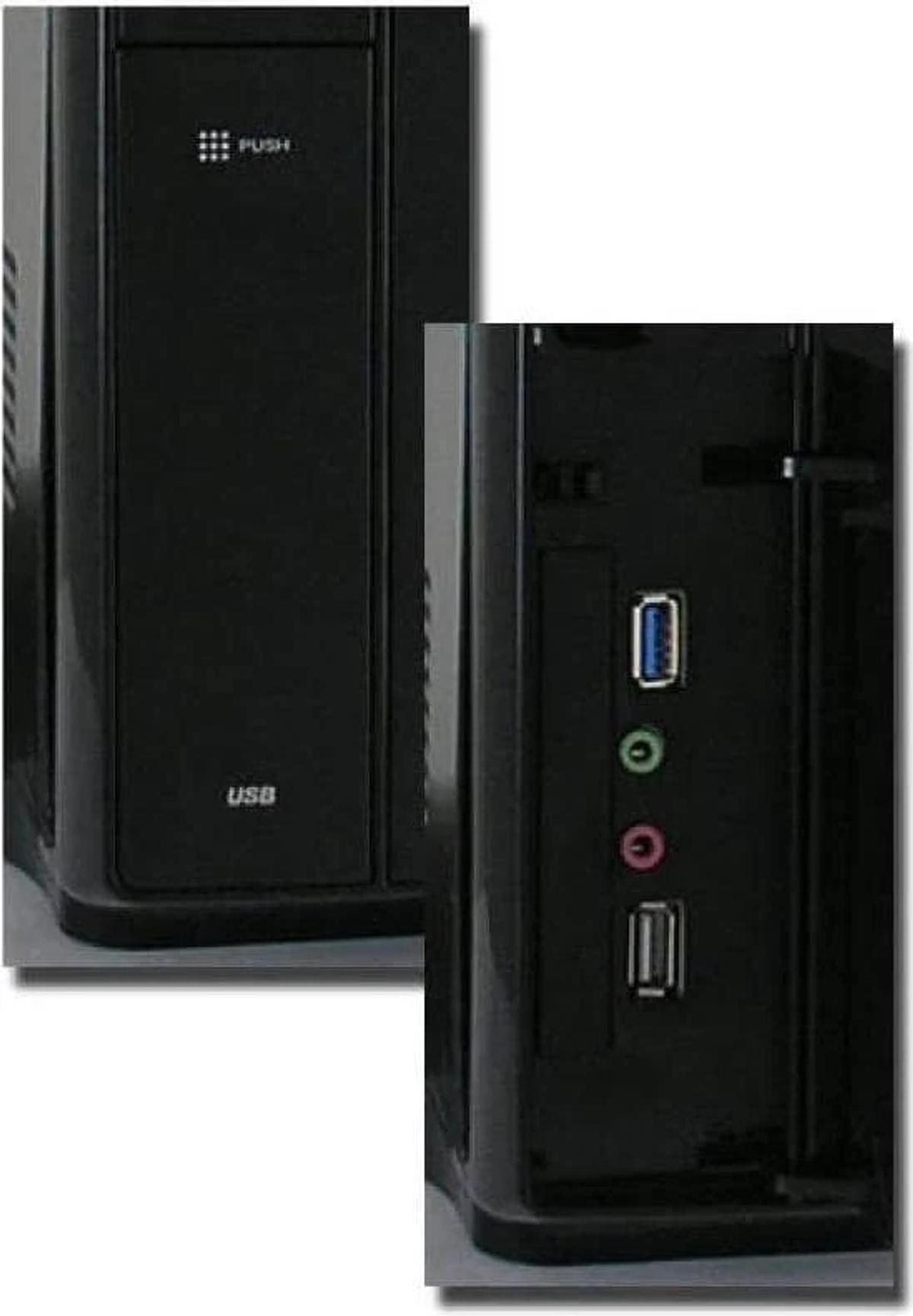 LC POWER Gehäuse, LC-1400MI Schwarz PC