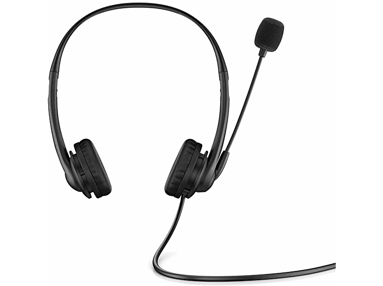 428K6AA, HP Over-ear Black Headset