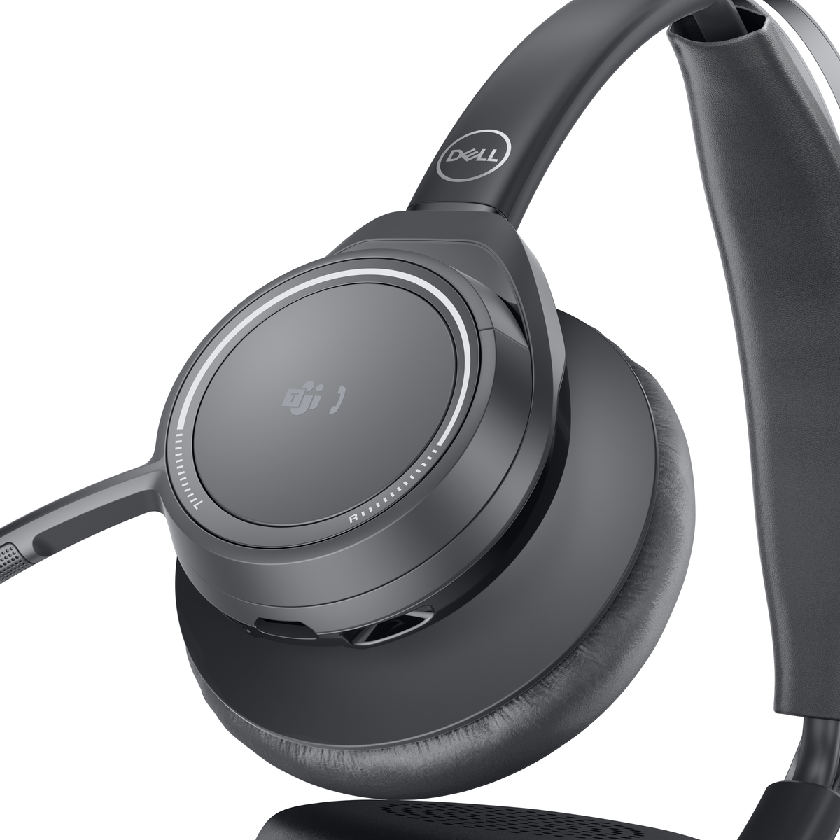 DELL Bluetooth Kopfhörer On-ear Bluetooth Schwarz WL7022,