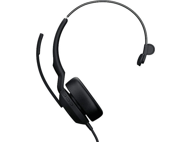 GN AUDIO Evolve2 50 UC On-ear Kopfhörer Schwarz Bluetooth Mono