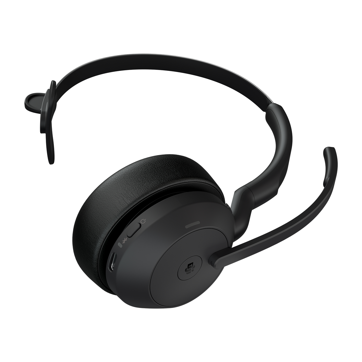 GN Evolve2 Bluetooth AUDIO MS, kopfhörer 55 Bluetooth Schwarz On-ear