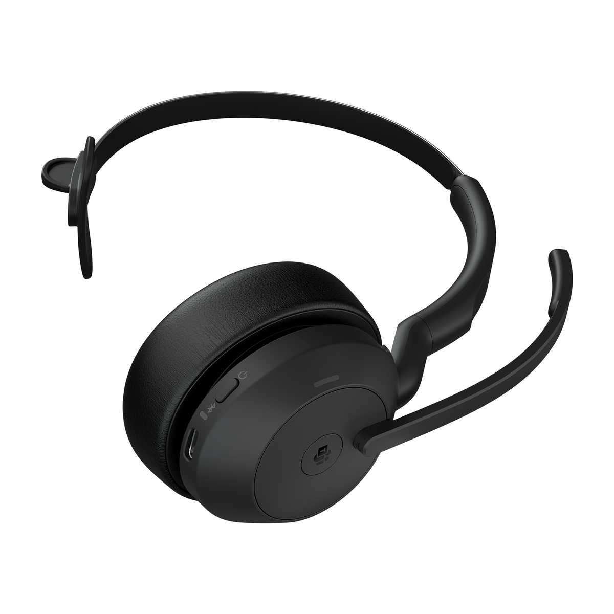 GN AUDIO Jabra Evolve2 55, On-ear kopfhörer Bluetooth Bluetooth Schwarz