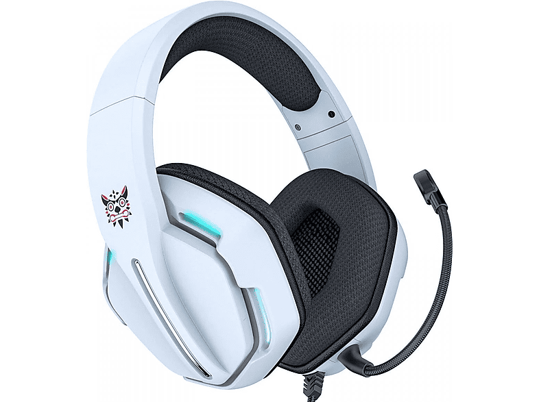 ONIKUMA 35590202, On-ear Headset Gaming Weiß