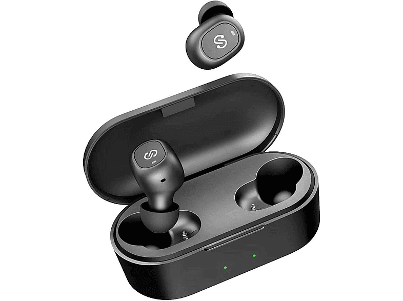 SOUNDPEATS 20881581, In-ear Kopfhörer Bluetooth Schwarz