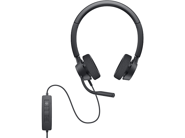 On-ear Schwarz WH3022, Kopfhörer DELL