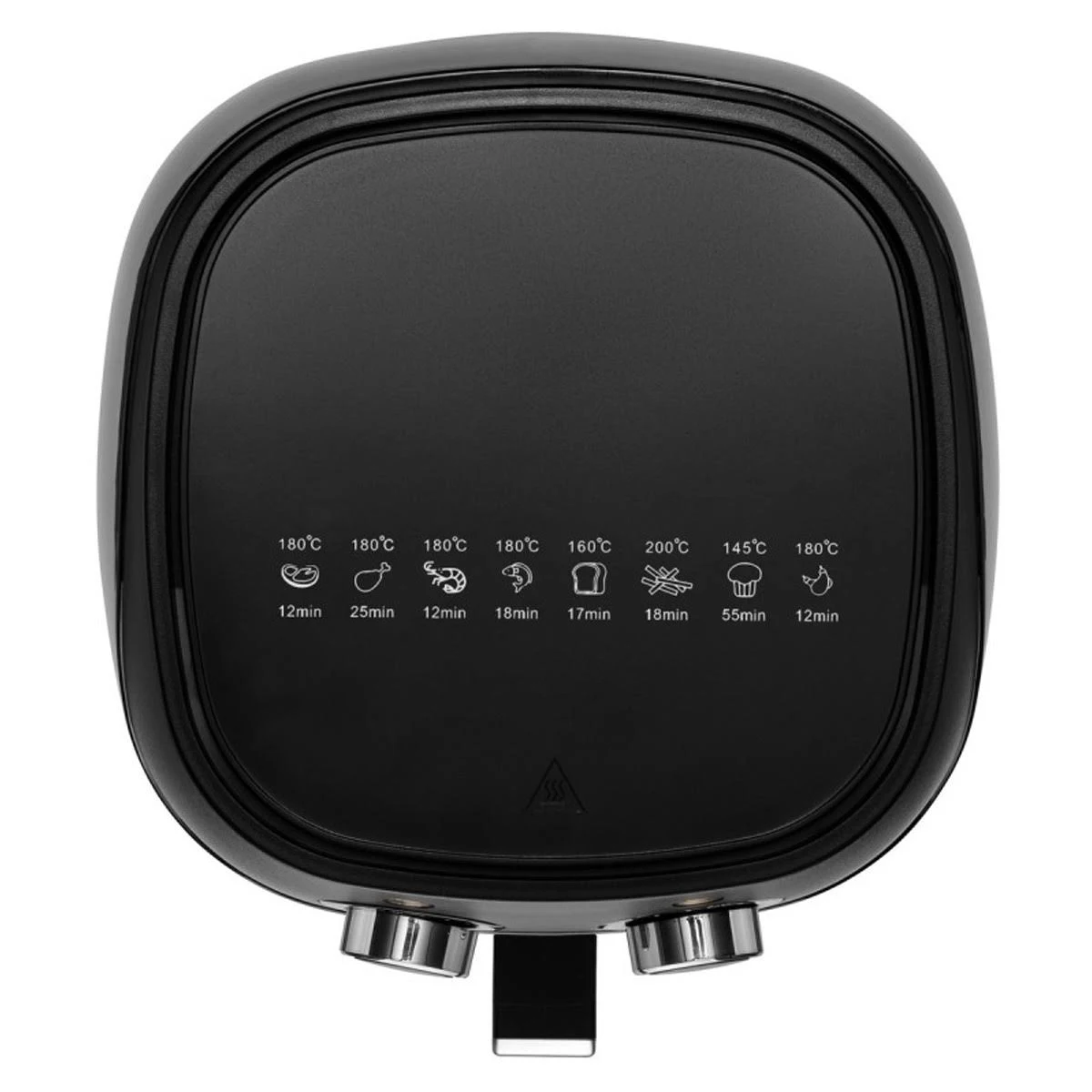 Pezzo Di Ricambio Elettrodomestici Manopola Di Controllo Ricambio Per Friggitrice Ad Aria Tower - Set Con 5 Adattatori, Colore Nero Manopole Forno Ariston