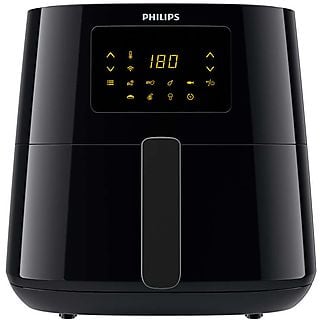 Freidora de aire - PHILIPS HD9280/70, 2000 W, Negro