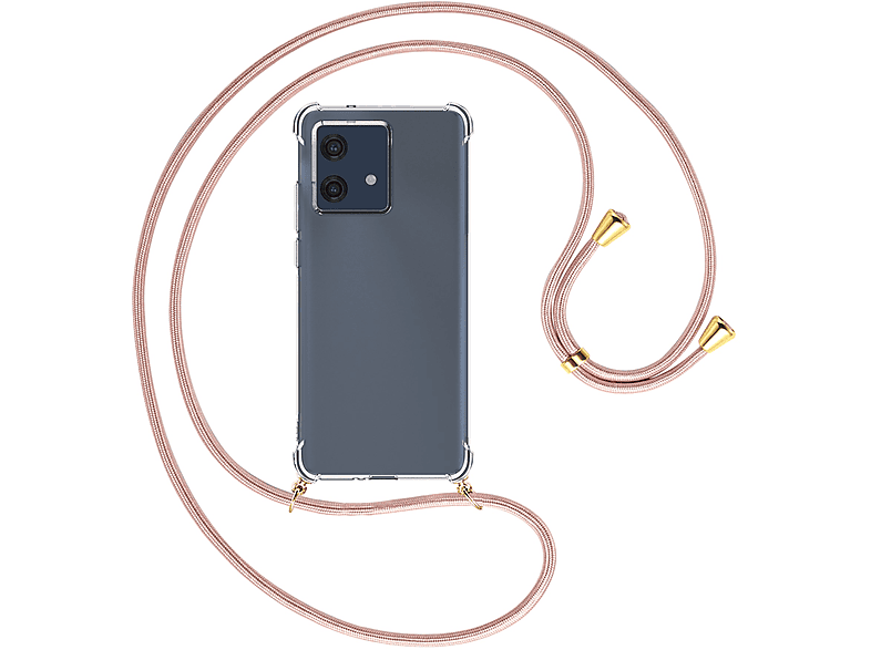 MTB / Edge Neo, mit Kordel, gold 40 ENERGY Umhänge-Hülle Rosegold MORE Umhängetasche, Motorola,