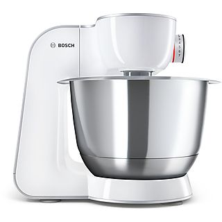 Batidora de mano - BOSCH MUM58257, 1000 W, 7 velocidades, Inox