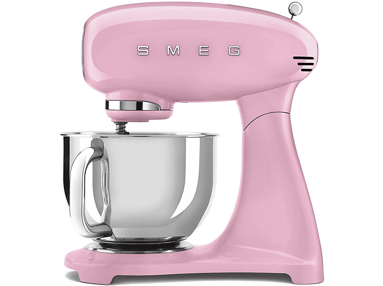 Bestseller|Kleingeräte|Küchenmaschine|Pink|smf03 Pink SMF03PKEU Küchenmaschine Smeg SMEG (800 Watt) 50\'s Küchenmaschine Design
