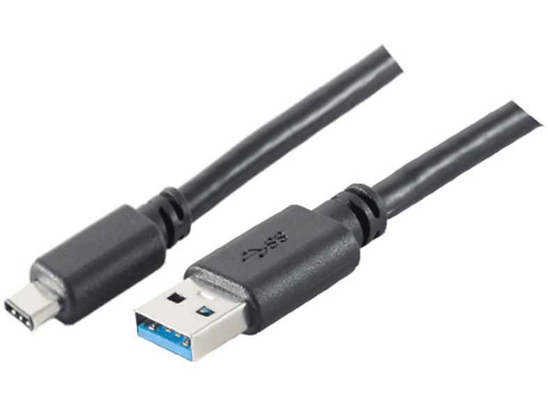 ALCASA - USB 2.0 AM / AF 1m, USB A, USB A, Maschio / femmina, Dritto