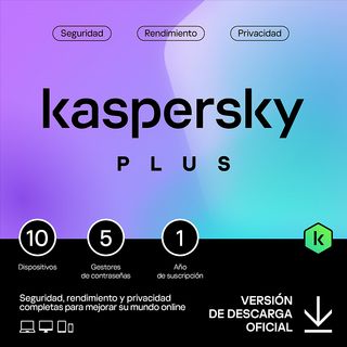Antivirus - KASPERSKY Plus Internet Security 2023 10 Dispositivos Licencia digital 1 Año