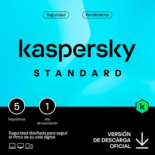 Antivirus - KASPERSKY Standard Anti-Virus 2023 5 Dispositivos Licencia Digital 1 Año
