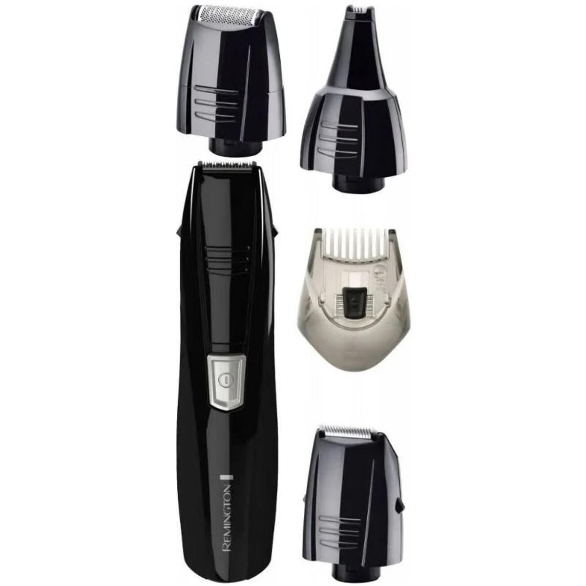 Tagliacapelli Remington nero con vari accessori. Il tagliacapelli è nuovo.
