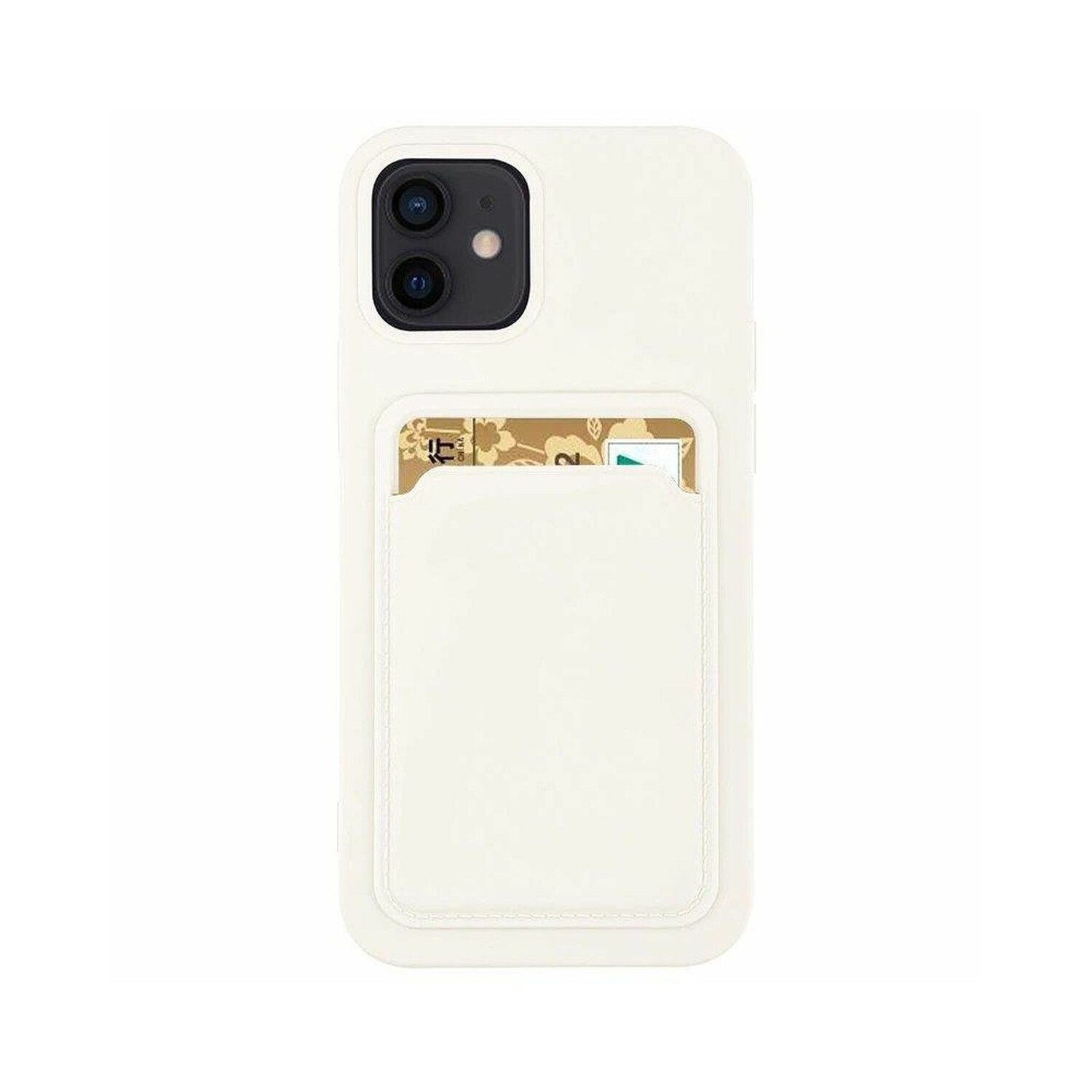COFI Card Case, Backcover, iPhone Apple, Weiß 13 Pro