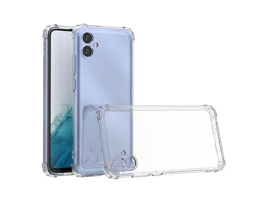 COFI Anti Shock Armored Kantenschutz Hülle Case kompatibel mit Samsung Galaxy A04e transparent, Backcover, Samsung, Galaxy A04e, Transparent