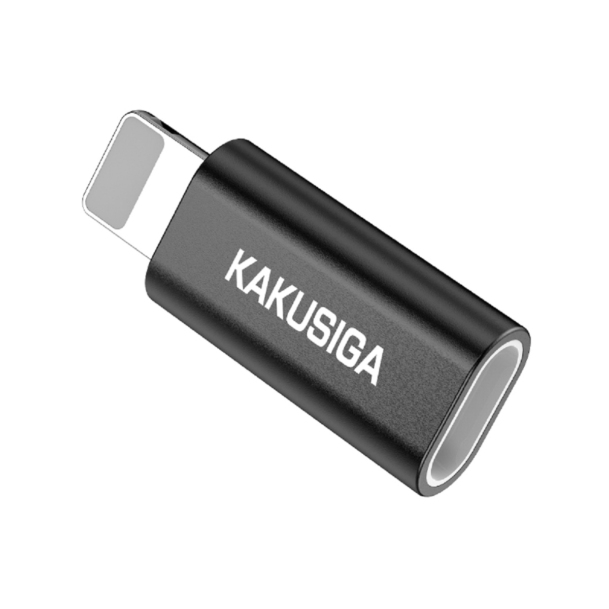 KAKU KAKU Adapter KSC-559 Chenxing USB Kabel-Adapter Schwarz - iPhone-Anschluss Micro auf Adapter, Schwarz