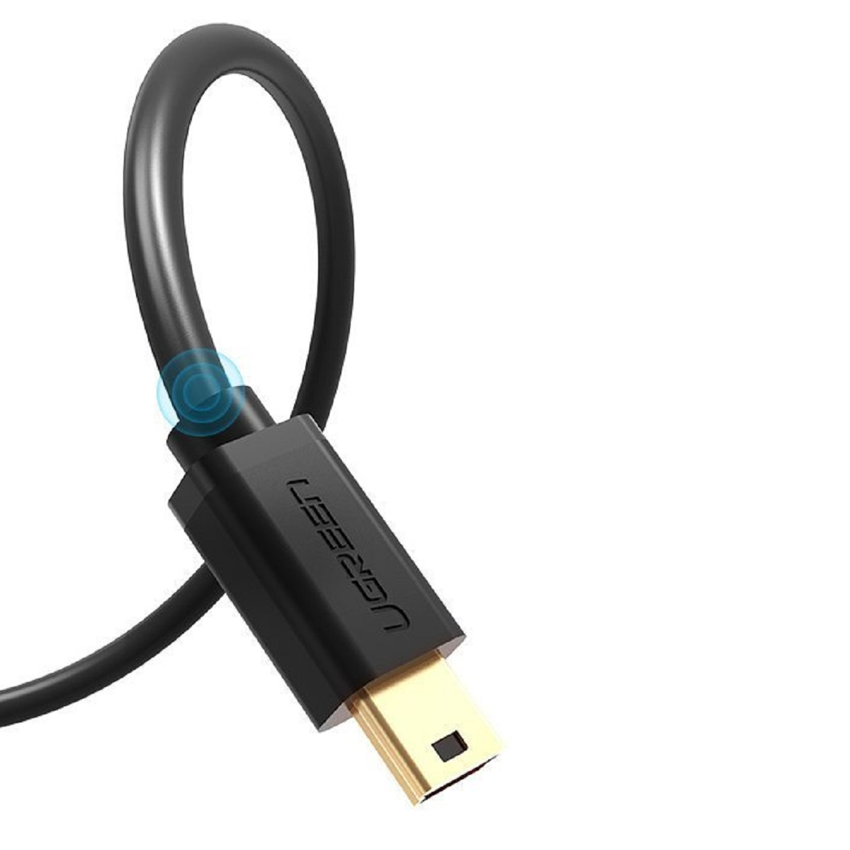 UGREEN Ugreen Kabel Mbps Kabel 1,5m Schwarz Mini schwarz USB Kabeladpater, USB 480 