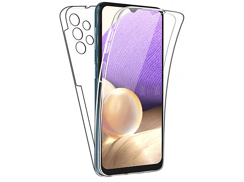 COFI 360° Rundum, Full Cover, Samsung, Galaxy S22 (SM-S901B), Transparent