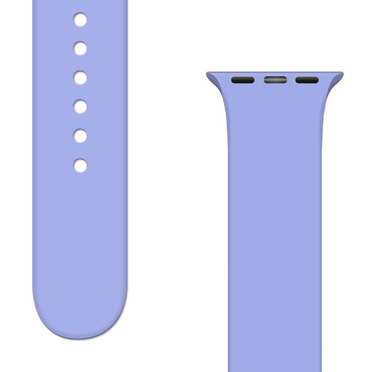 COFI Silikonarmband APS Silikon Uhrenarmband Smartband, / Armband Lila, 38mm) / SE Uhrenarmband Watch Lila Watch, Apple, (41/40