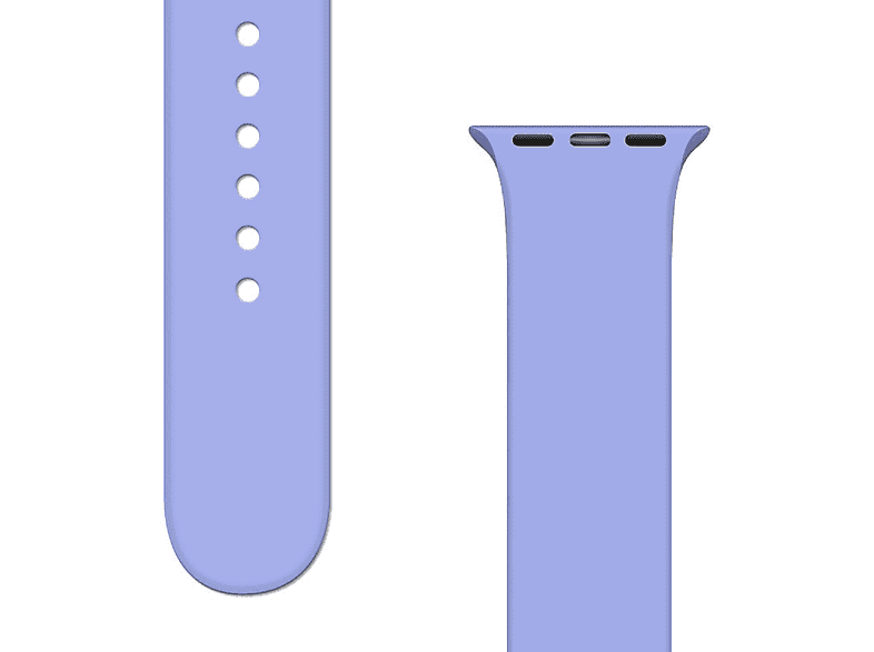 COFI Silikonarmband APS Silikon Uhrenarmband Smartband, / Armband Lila, 38mm) / SE Uhrenarmband Watch Lila Watch, Apple, (41/40