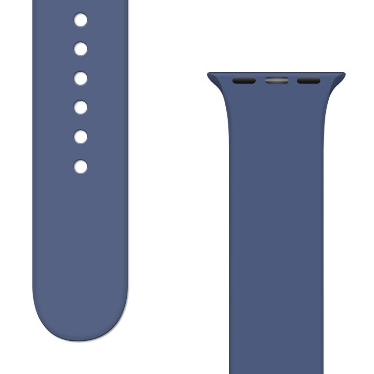 Uhrenarmband SE 38mm) Apple, Watch, COFI Silikonarmband / Blau, / (41/40 Armband Watch APS Blau Smartband, Silikon Uhrenarmband