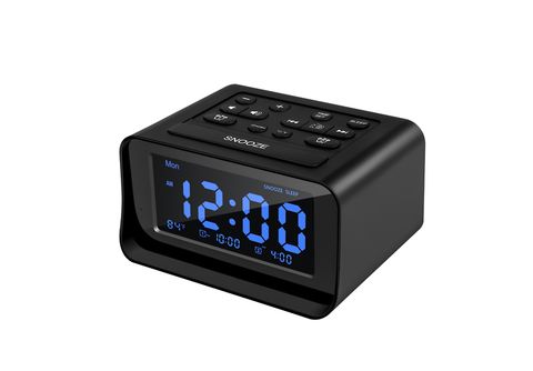 Despertador Digital Led Inteligente Negro