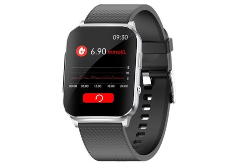 Smartwatch - BYTELIKE Reloj inteligente para una vida más sana con  pulsómetro y tensiómetro, 29-35 mm, Aleación de zinc + revestimiento al  vacío