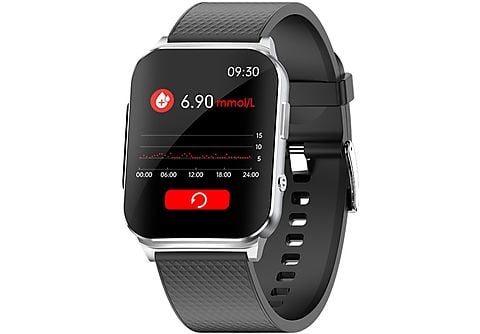 Smartwatch - BYTELIKE Reloj inteligente para una vida más sana con  pulsómetro y tensiómetro, 29-35 mm, Aleación de zinc + revestimiento al  vacío