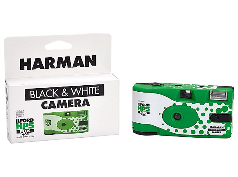 Ilford Einwegkamera HP5+ 24+3 Einwegkamera, grün MediaMarkt