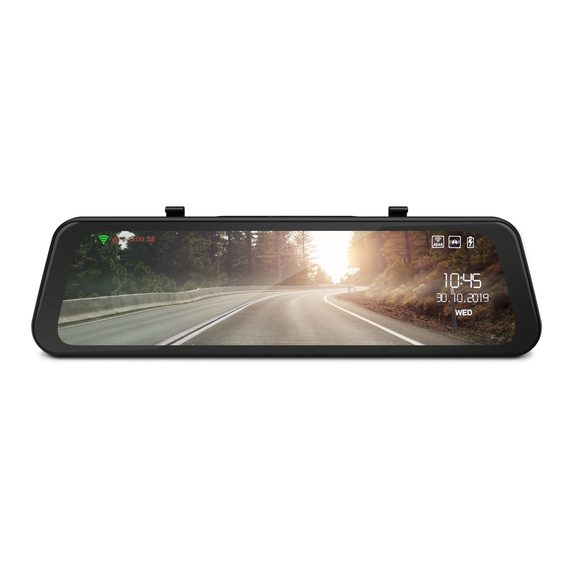 LAMAX S9 Dual Dashcam Display Touchscreen