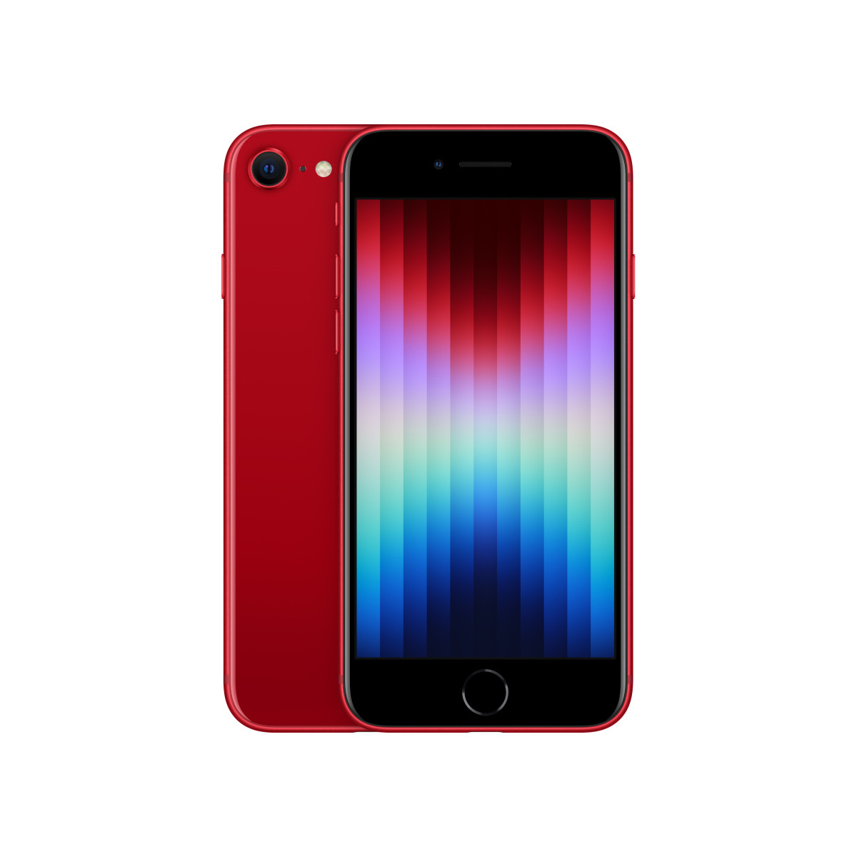 APPLE REFURBISHED(*) iPhone SE gen) Dual GB (3rd SIM 128 Red