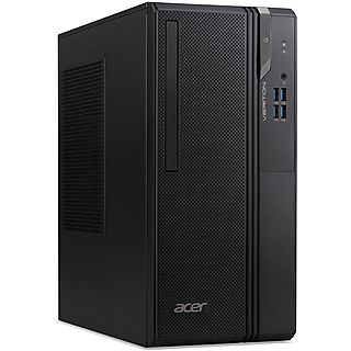 PC sobremesa - ACER DT.VWMEB.00J, i5-12400, 8 GB RAM, 512 GB SSD, UHD 730, Windows 11 Pro (32 bit), Windows 10 Pro, Negro