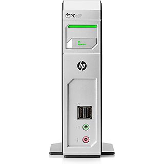 PC sobremesa - HP X9S70EA#ABB, TERA2140, 0,51 GB RAM, 0,5 GB SSD, HD Graphics, Windows 10, FreeDOS, Negro