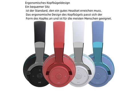 Auriculares Inalámbricos - Bluetooth® - De diadema - Plegable