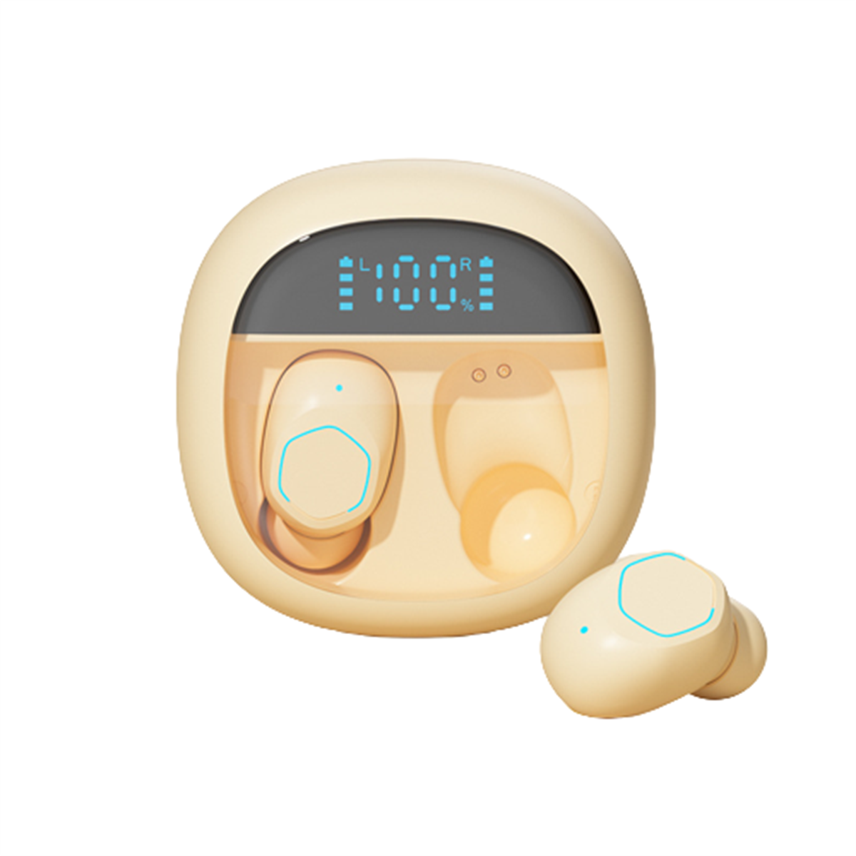 Auriculares inalámbricos Auriculares Bluetooth Weiß Mini