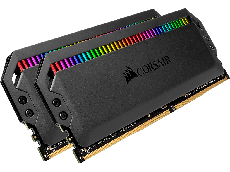 CORSAIR 2x8GB,1.35V, Dominator Platinum RGB Black Hsp, AMD Speicher-Kit 16 GB DDR4