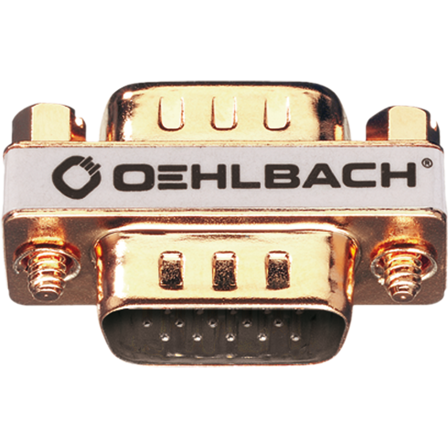 VGA OEHLBACH Vergoldeter Adapter