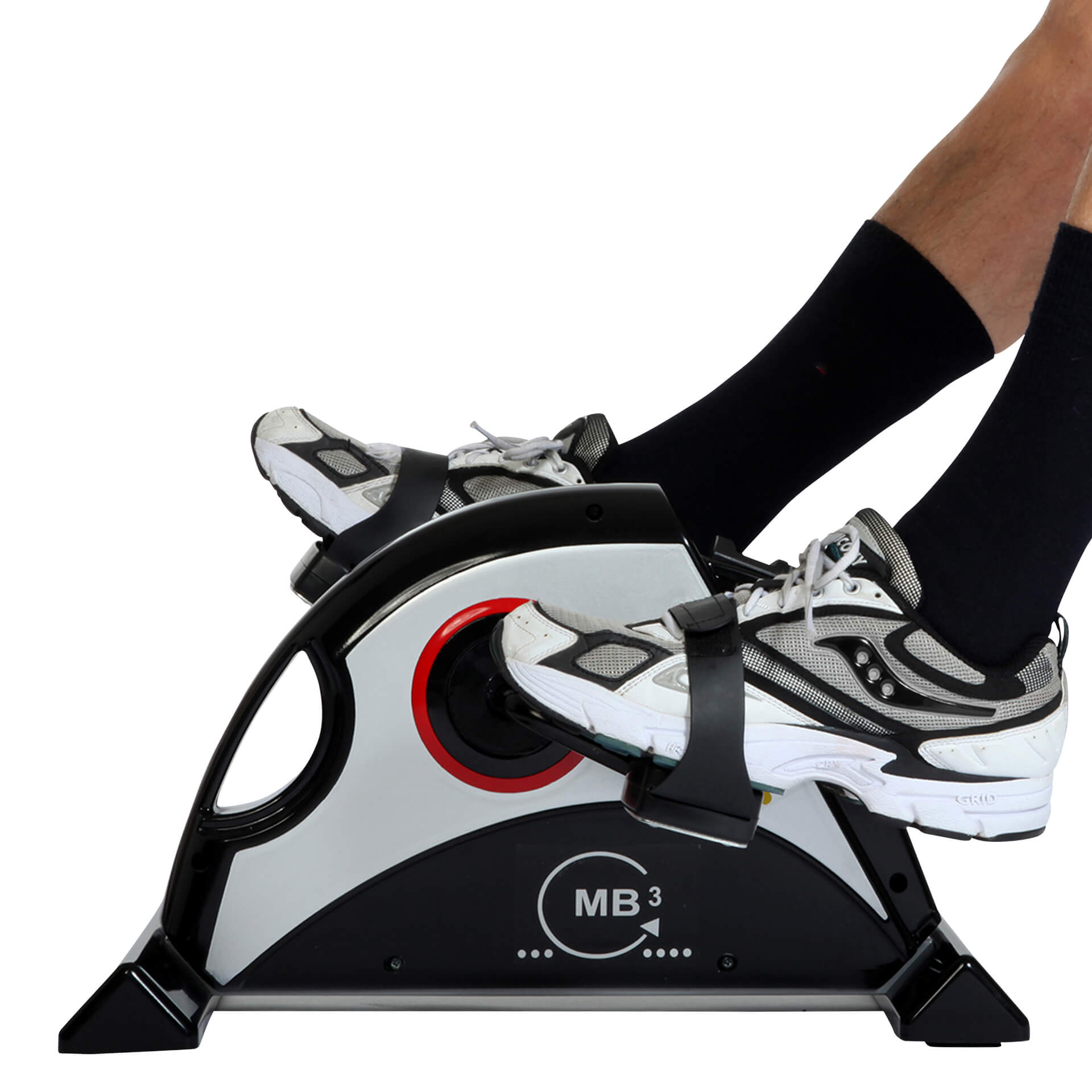 CHRISTOPEIT-SPORT GERMANY MB 3 Heimtrainer, Schwarz/Silber/Rot