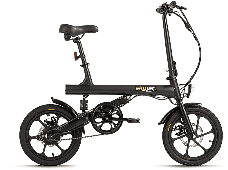 ADORE 1S Kompakt-/Faltrad (Laufradgröße: cm, Rahmenhöhe: 270 16 39 Wh, Unisex-Rad, Schwarz) Zoll