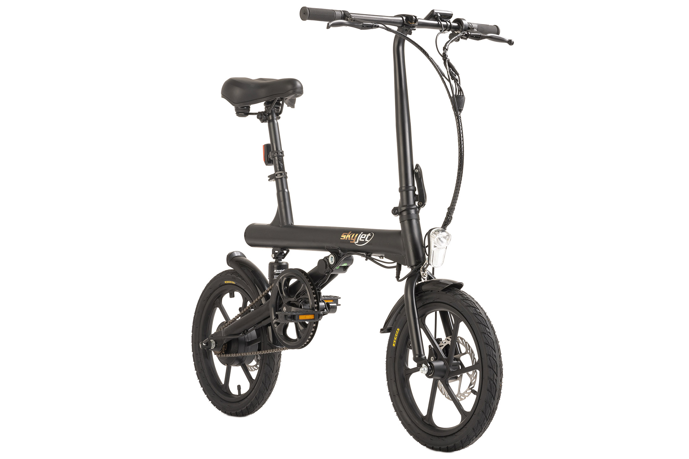 Unisex-Rad, ADORE Kompakt-/Faltrad 16 (Laufradgröße: 270 39 cm, Zoll, Rahmenhöhe: 1S Schwarz) Wh,