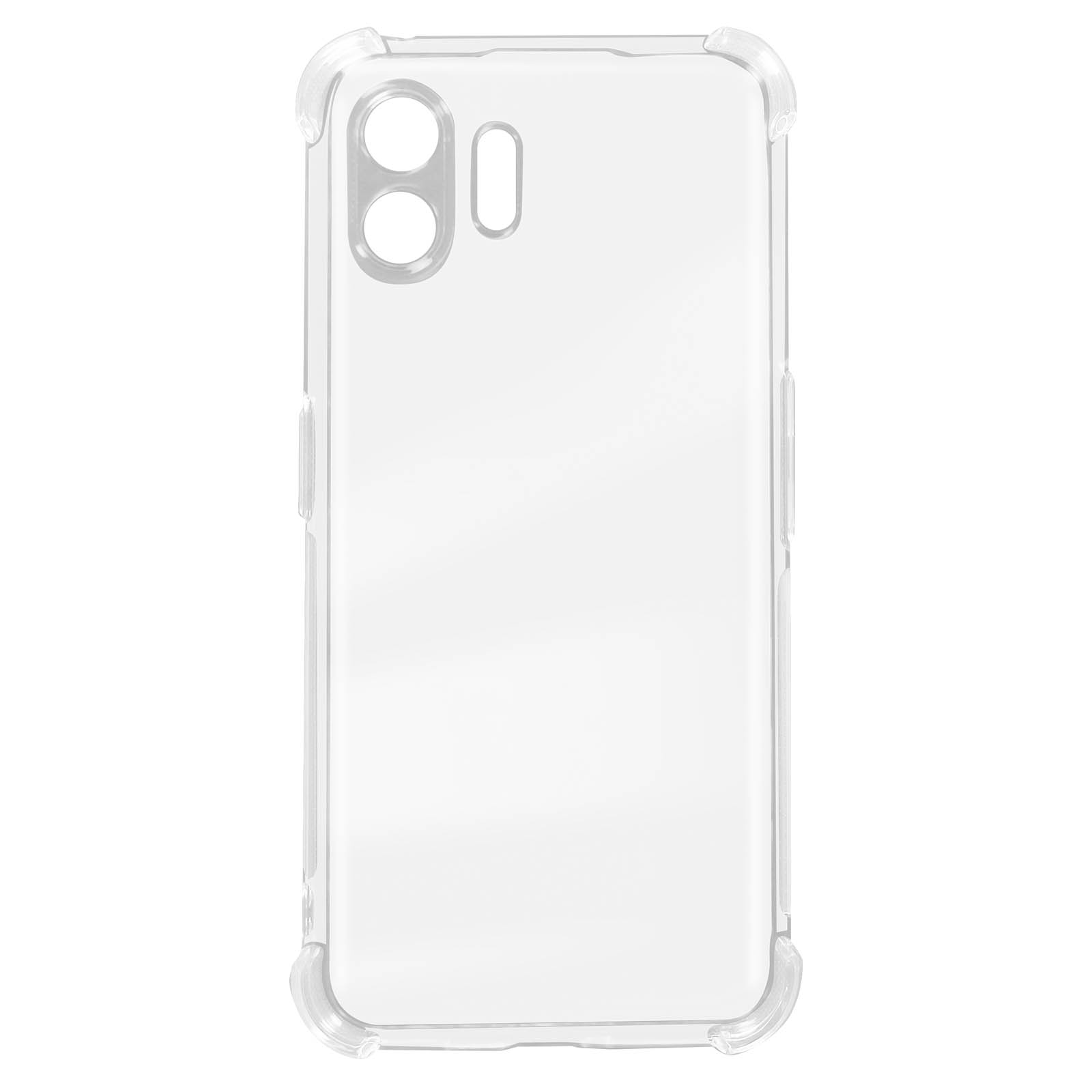 AVIZAR Classic Bump Nothing, 2, Backcover, Transparent Series, Phone