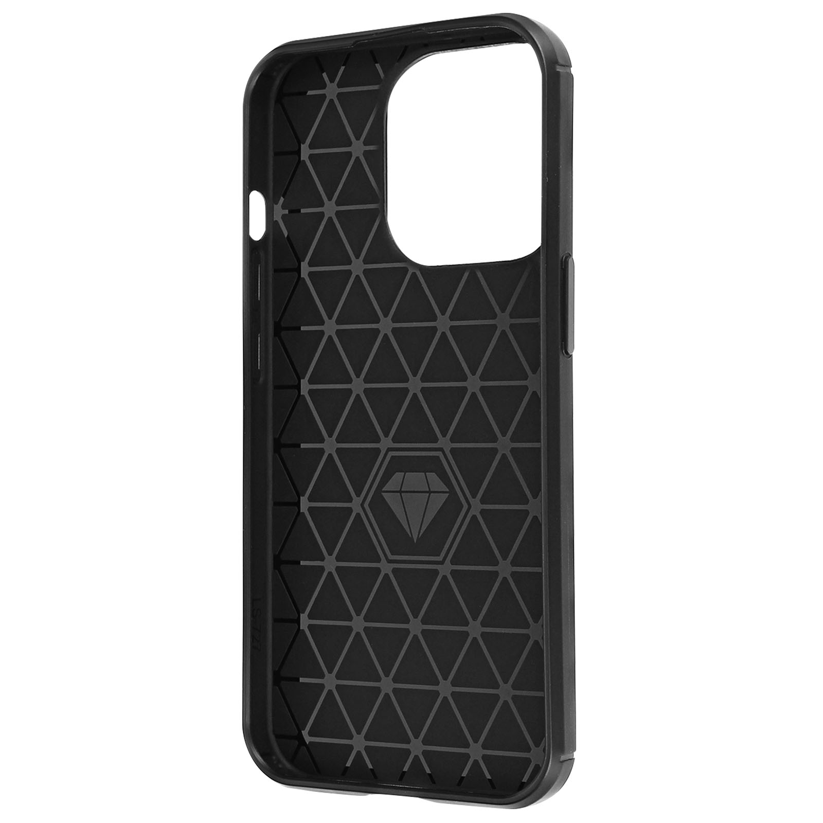 AVIZAR Classic 15 Max, Apple, Pro Schwarz Carb iPhone Series, Backcover