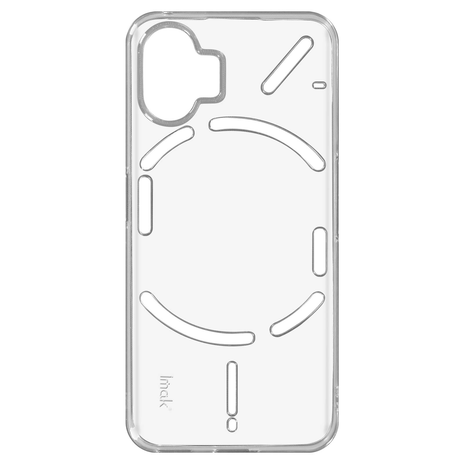 IMAK UX-5 Series, Backcover, Nothing, 2, Transparent Phone