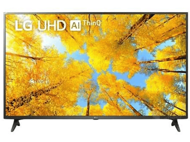 TV LED 50  LG 50UR80006LJ, UHD 4K, Inteligente α5 4K Gen6, Smart TV,  DVB-T2 (H.265), Azul ceniza
