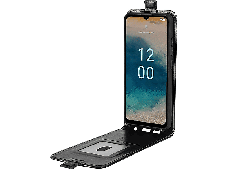 WIGENTO Flip mit Tasche 4G, Kreditkarten Fach, Geld G22 Flip Schwarz Nokia, & Cover