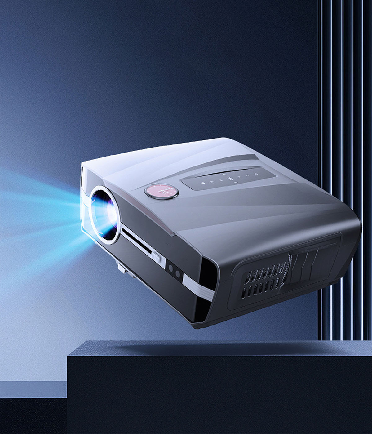 BRIGHTAKE Entdecken Sie HD automatischer das Lumen! 13000 4K Heimprojektor Fokus, 4K) Beamer(HDR - Auflösung
