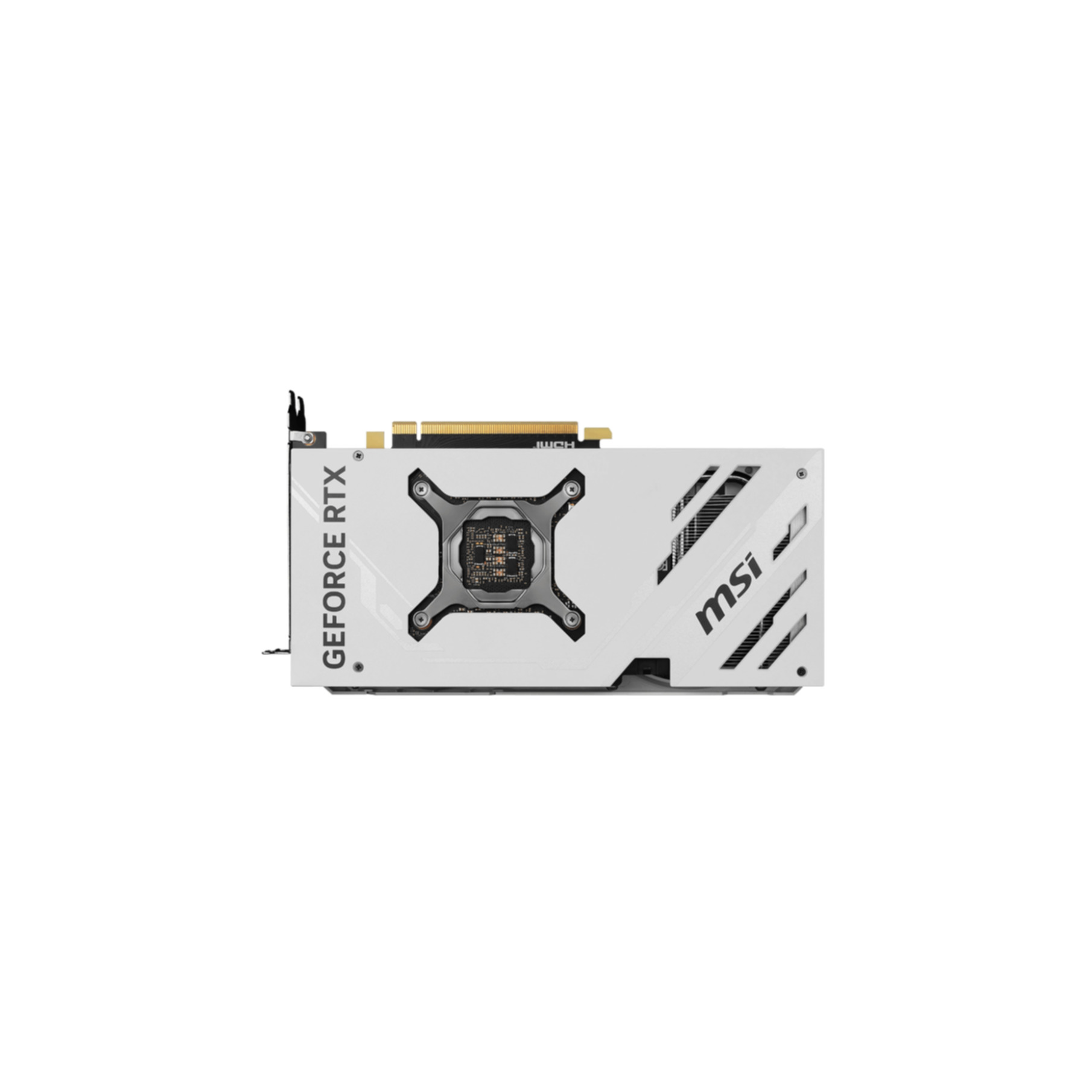 MSI GeForce RTX 4070 VENTUS OC Grafikkarte) 2X (NVIDIA, WHITE 12G