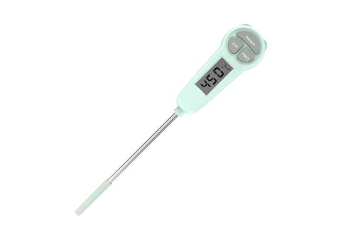 UWOT ABS-Lebensmittelthermometer: Edelstahl 304, Genaue Temperaturmessung,  LED-Anzeig Thermometer (Messart: oral)